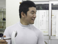 戦い終わって写真