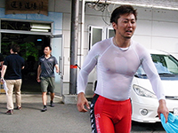 戦い終わって写真
