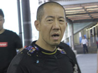 戦い終わって写真