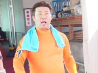 戦い終わって写真