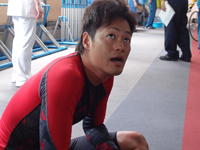 戦い終わって写真