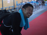 戦い終わって写真