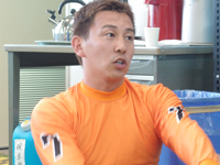 戦い終わって写真