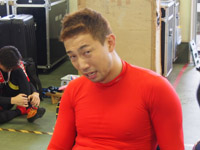 戦い終わって写真