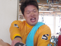 戦い終わって写真