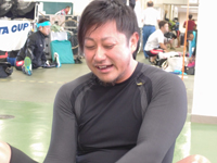 戦い終わって写真