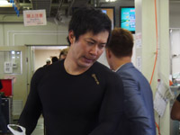 戦い終わって写真
