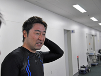 戦い終わって写真