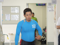 戦い終わって写真
