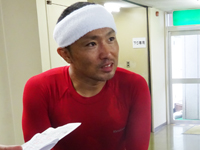戦い終わって写真
