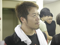 戦い終わって写真