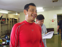 戦い終わって写真