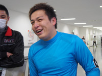 戦い終わって写真