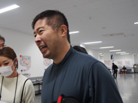 戦い終わって写真
