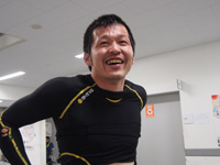 戦い終わって写真