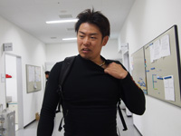 戦い終わって写真