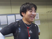 戦い終わって写真
