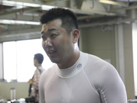 戦い終わって写真