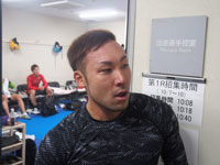 戦い終わって写真