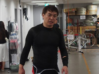 戦い終わって写真
