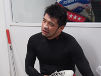 戦い終わって写真