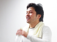 戦い終わって写真