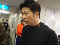戦い終わって写真
