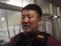 戦い終わって写真