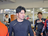 戦い終わって写真