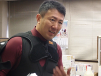 戦い終わって写真