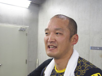 戦い終わって写真