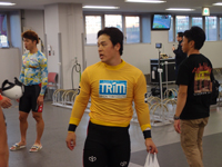 戦い終わって写真