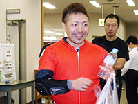 戦い終わって写真