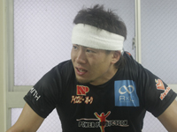 戦い終わって写真