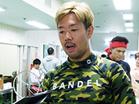 戦い終わって写真
