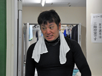 戦い終わって写真