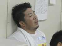 戦い終わって写真