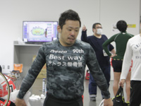 戦い終わって写真
