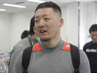 戦い終わって写真
