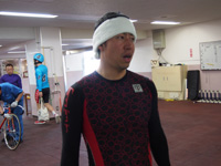 戦い終わって写真