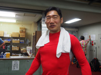戦い終わって写真