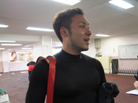 戦い終わって写真