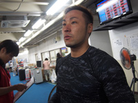 戦い終わって写真