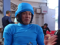 戦い終わって写真