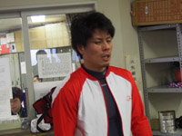 戦い終わって写真