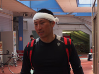 戦い終わって写真