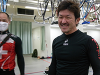 戦い終わって写真