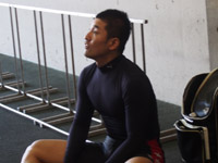 戦い終わって写真
