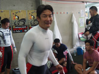 戦い終わって写真