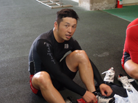 戦い終わって写真